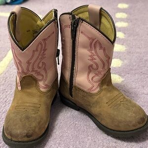 Smoky Mountain Yellow Western Boots